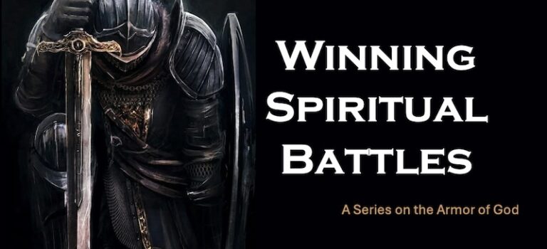 Winning Spritual Battles with Prayer Ephesians 6:18-20